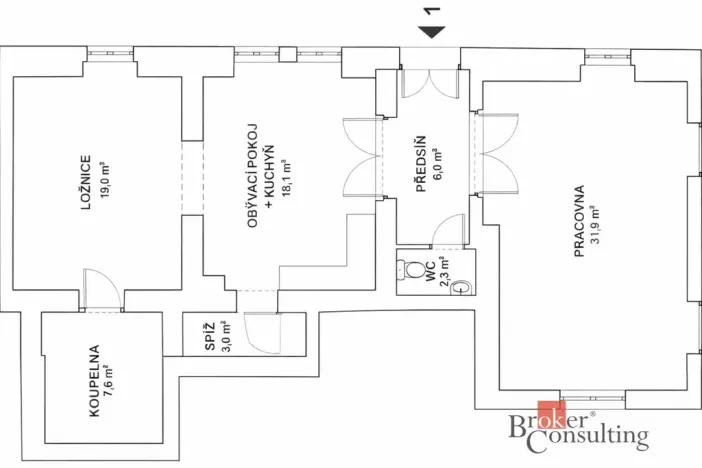 Prodej bytu 3+kk, Mariánské Lázně, Lesní, 88 m2