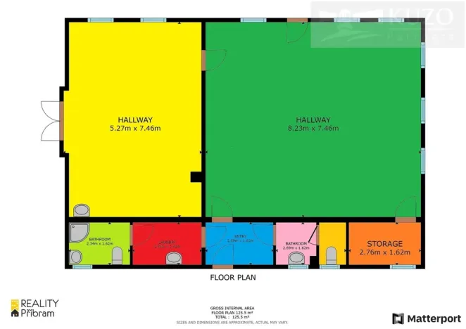 Pronájem obchodního prostoru, Příbram, 125 m2