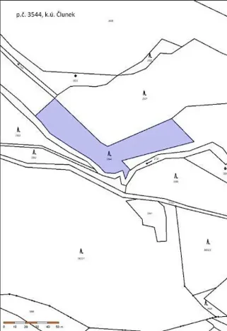 Prodej lesa, Člunek, 3295 m2