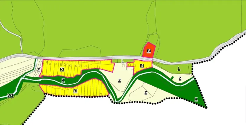 Prodej pozemku pro bydlení, Bojkovice, 6818 m2