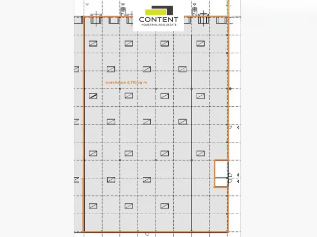 Pronájem skladu, Plzeň - Křimice, Chebská, 495 m2