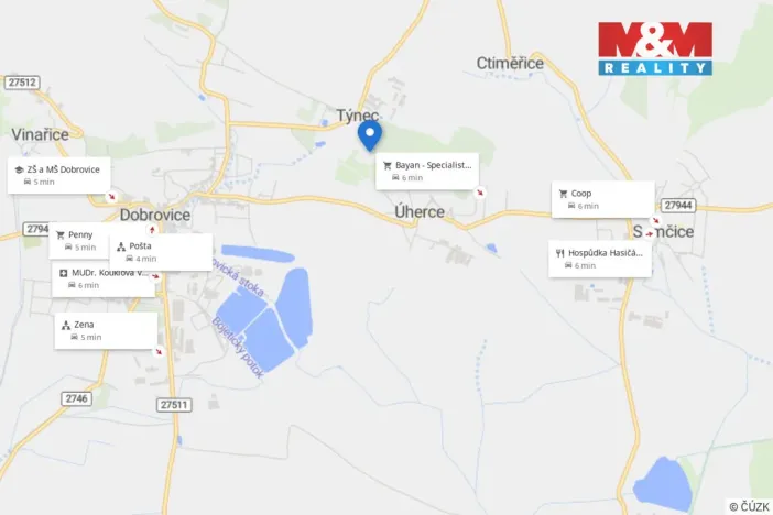 Prodej rodinného domu, Dobrovice - Týnec, 25 m2