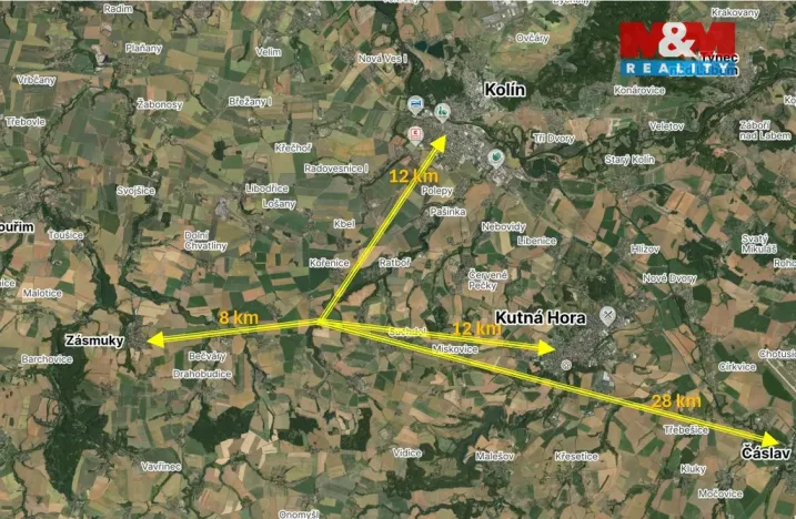 Prodej zahrady, Kořenice - Chotouchov, 1052 m2