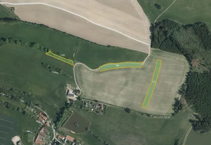 Prodej pole, Lhota-Vlasenice, 8345 m2