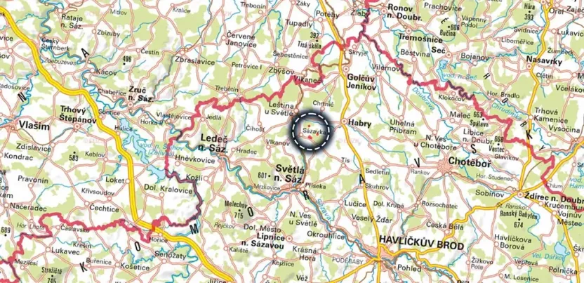 Prodej louky, Sázavka, 8453 m2