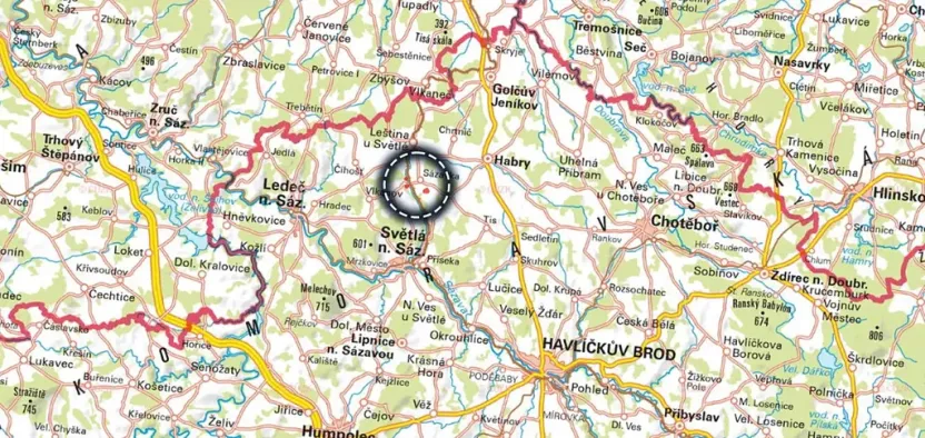 Prodej pole, Sázavka, 12310 m2