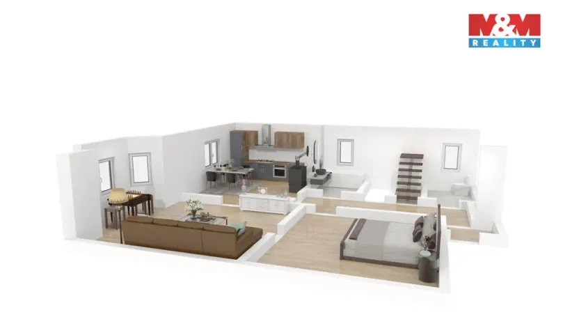 Prodej rodinného domu, Dobřany - Vodní Újezd, 188 m2