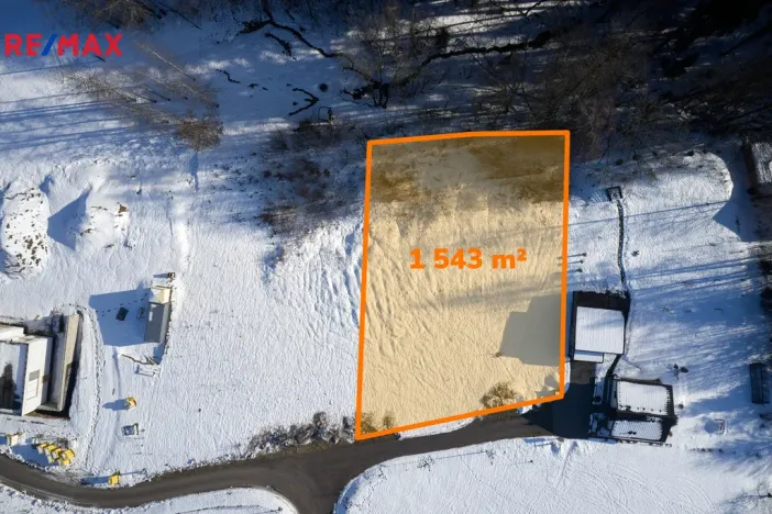 Prodej pozemku pro bydlení, Nekoř, 1543 m2