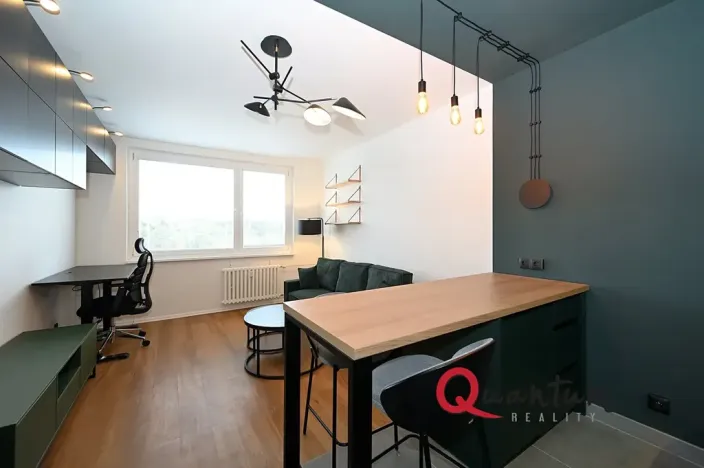 Pronájem bytu 1+kk, Praha - Modřany, Pertoldova, 30 m2