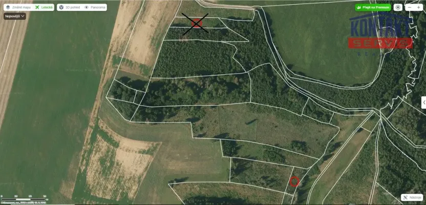 Prodej lesa, Okrouhlice - Vadín, 12243 m2