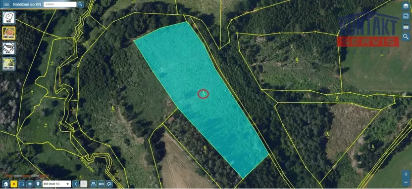 Prodej lesa, Okrouhlice - Vadín, 11240 m2