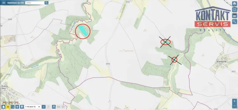 Prodej lesa, Okrouhlice - Vadín, 11240 m2