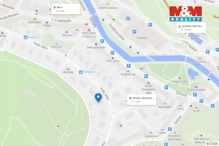 Prodej bytu 3+kk, Karlovy Vary, Krále Jiřího, 74 m2