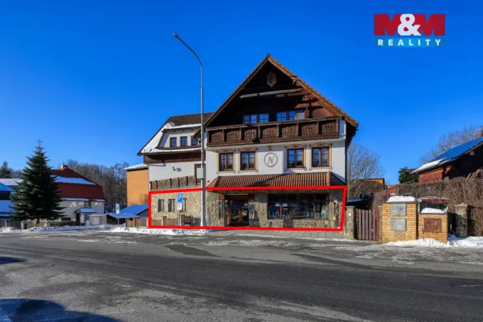 Pronájem obchodního prostoru, Železná Ruda, K Samotám, 140 m2