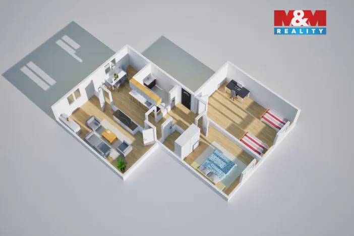 Prodej bytu 3+1, Ústí nad Labem - Neštěmice, Seifertova, 81 m2