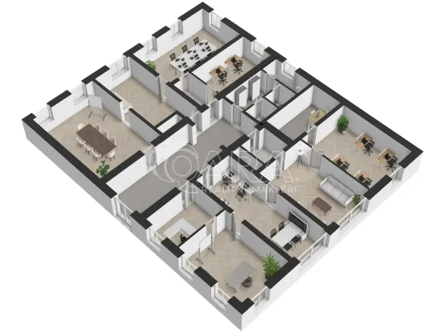 Pronájem kanceláře, Praha - Záběhlice, Za potokem, 270 m2