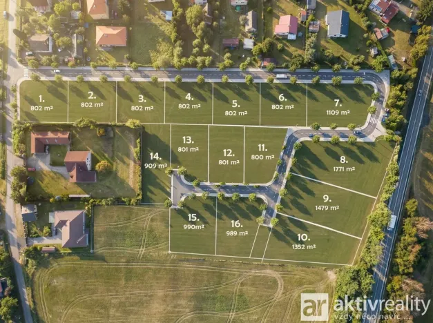 Prodej pozemku pro bydlení, Vojkov, 801 m2