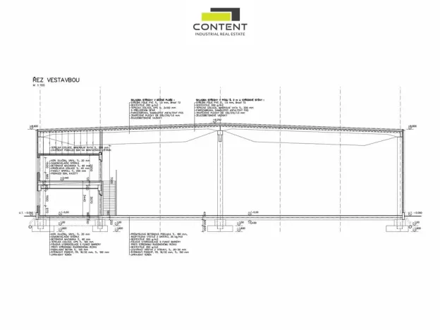 Pronájem skladu, Tábor - Čekanice, 1300 m2