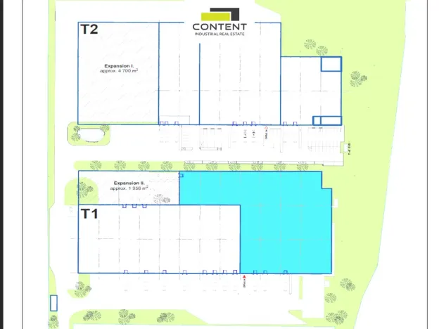 Pronájem výrobních prostor, Krupka, Eduarda Proppera, 5493 m2