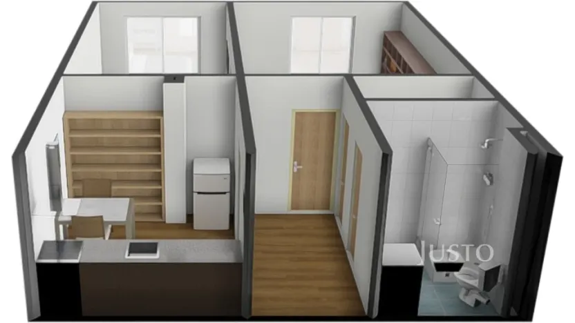 Pronájem bytu 2+1, Písek, Budějovická, 53 m2