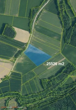 Prodej pole, Strunkovice nad Blanicí, 62256 m2