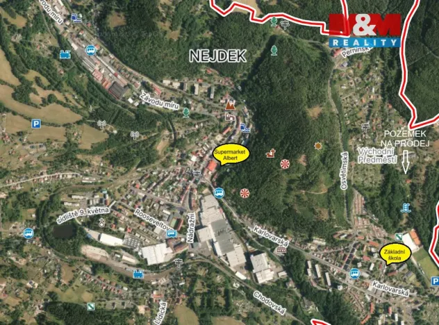 Prodej pozemku pro bydlení, Nejdek, Limnická, 920 m2