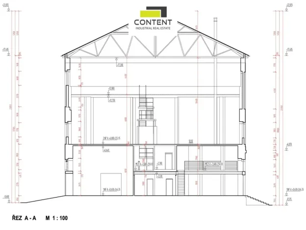 Prodej výrobních prostor, Praha - Čakovice, Cukrovarská, 3508 m2