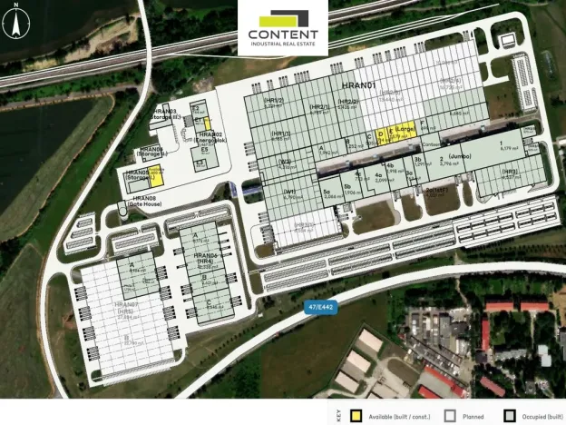 Pronájem skladu, Hranice - Hranice IV-Drahotuše, Olomoucká, 22700 m2