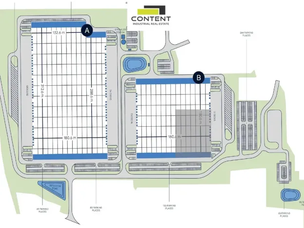 Pronájem skladu, Kladno - Dubí, Dubská, 10000 m2