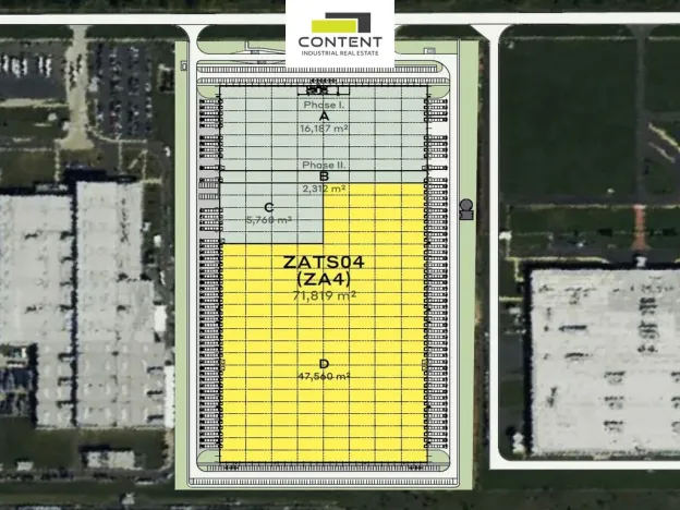 Pronájem výrobních prostor, Staňkovice, Jižní, 3000 m2