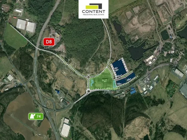 Pronájem skladu, Ústí nad Labem - Všebořice, Podhoří, 6179 m2