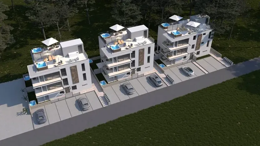 Prodej bytu 2+kk, Vir, Chorvatsko, 32 m2