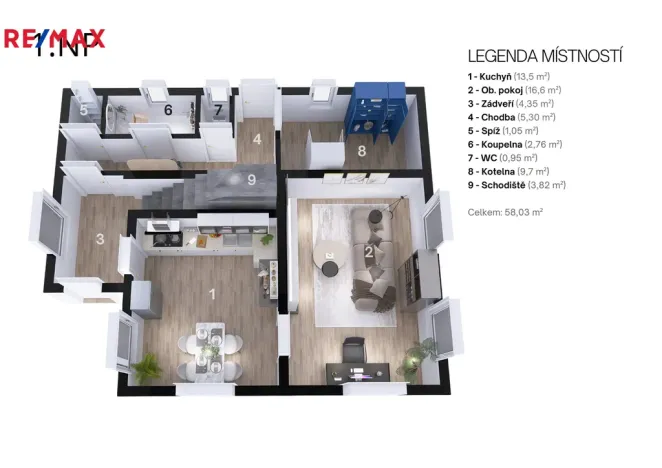 Prodej rodinného domu, Chotěvice, 61 m2