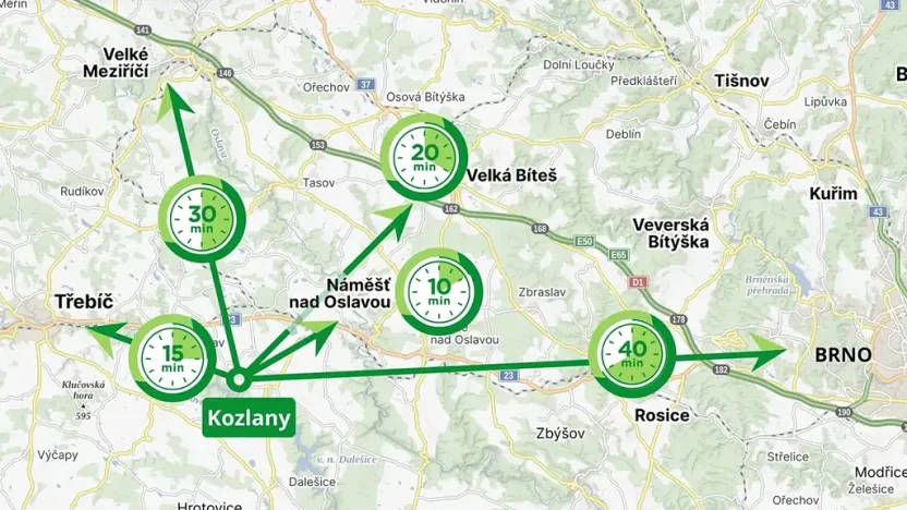 Prodej pozemku pro bydlení, Kozlany, 880 m2