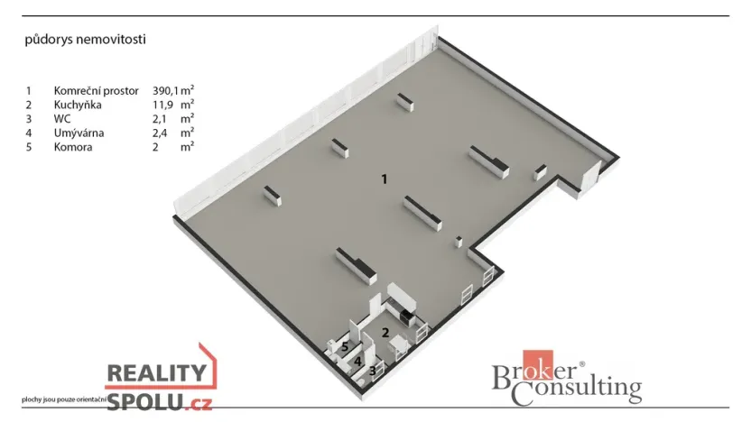 Pronájem obchodního prostoru, Pardubice - Zelené Předměstí, Palackého třída, 395 m2
