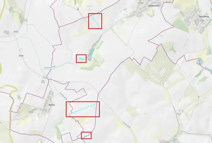 Prodej podílu pole, Nenkovice, 2909 m2