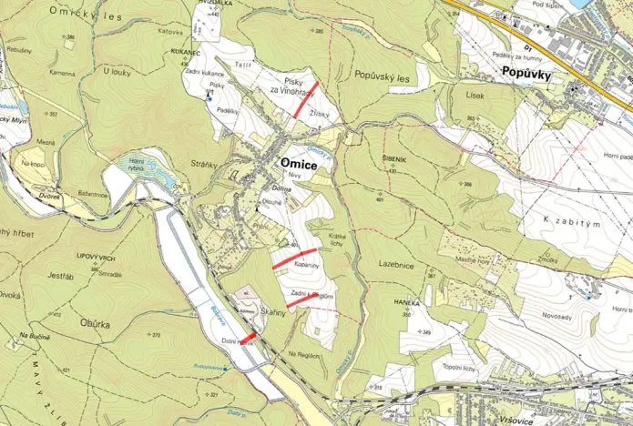 Prodej pole, Omice, 12662 m2