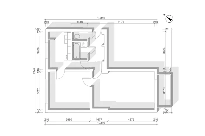 Prodej bytu 2+1, Kolín, Družstevní, 51 m2
