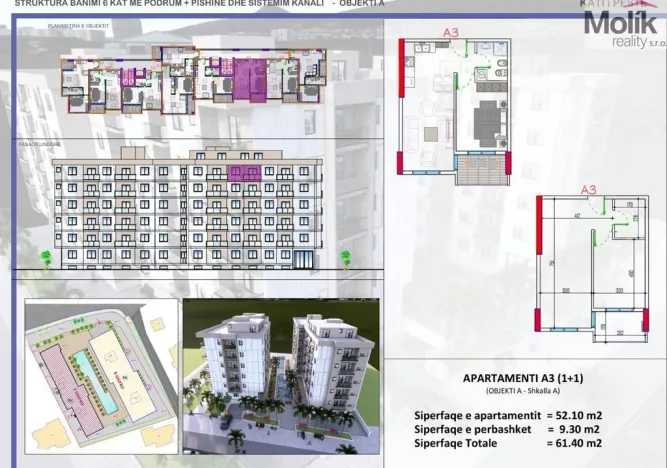 Prodej bytu 2+kk, Golem, 52 m2