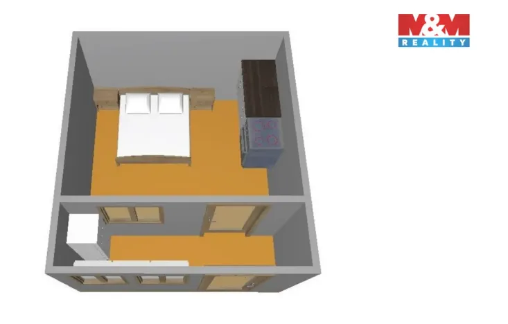 Prodej zahrady, Horní Stropnice, 292 m2