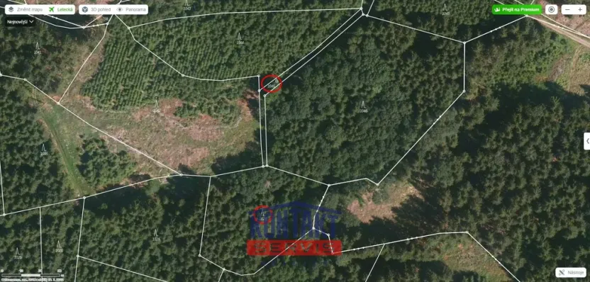 Prodej lesa, Kasejovice - Chloumek, 4325 m2