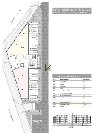 Pronájem obchodního prostoru, Praha, Strakonická, 99 m2