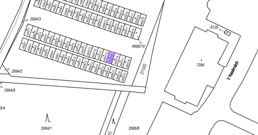 Pronájem garáže, Kolín - Kolín II, V Kasárnách, 19 m2