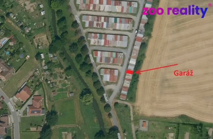 Prodej garáže, Uničov - Brníčko, 17 m2