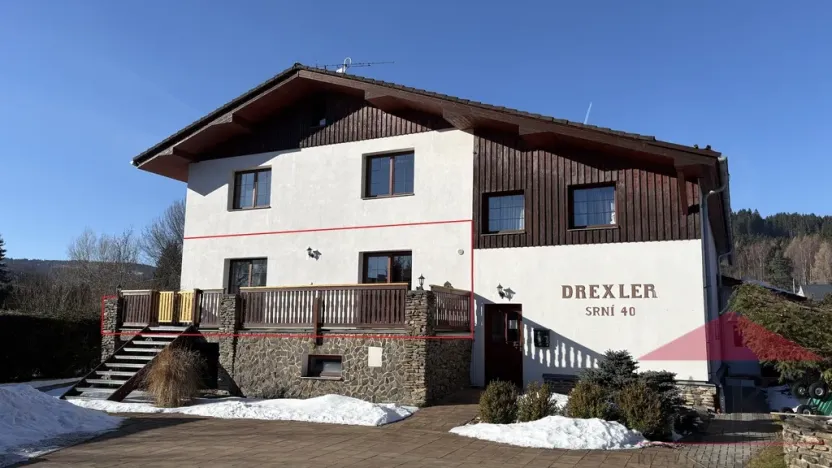 Prodej bytu 3+kk, Srní, 93 m2