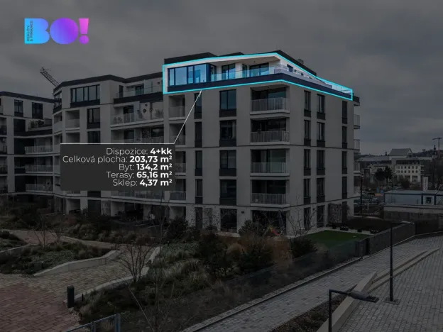 Pronájem bytu 4+kk, Ostrava, F. X. Riepla, 203 m2