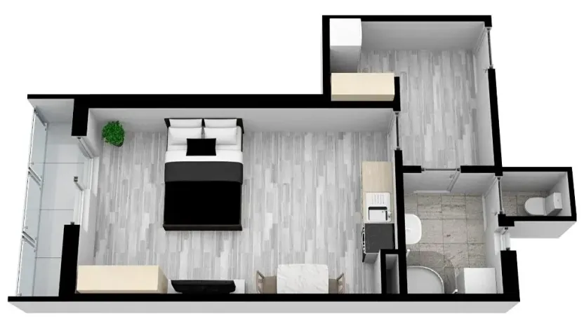 Prodej bytu 1+kk, Brno, Příční, 31 m2