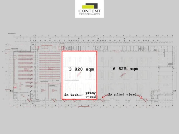 Pronájem skladu, Plzeň - Skvrňany, U Nové Hospody, 3820 m2