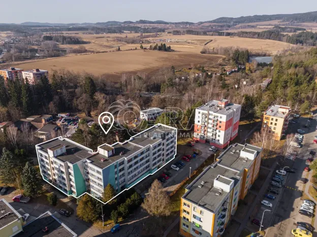 Pronájem bytu 3+1, Kaplice, 1. máje, 72 m2