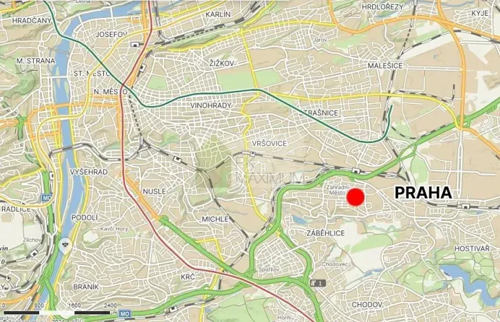 Pronájem bytu 2+kk, Praha - Záběhlice, Kosatcová, 55 m2